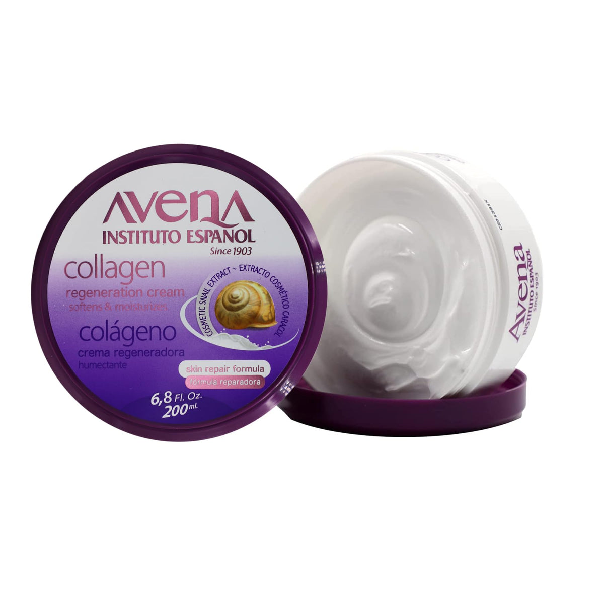 Avena Instituto Español Collagen Regeneration Cream, 2-Pack, 6.8 Fl Oz