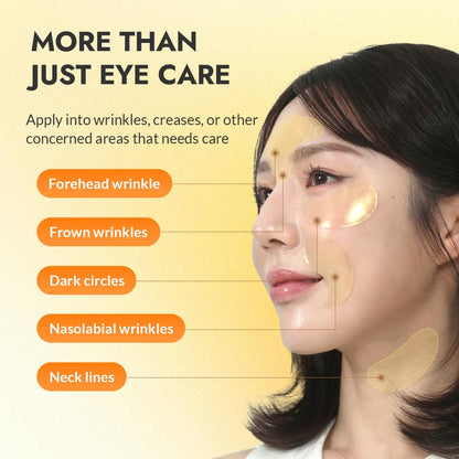 MIZON 24K Gold Snail Mucin Under Eye Patches 60 Patches