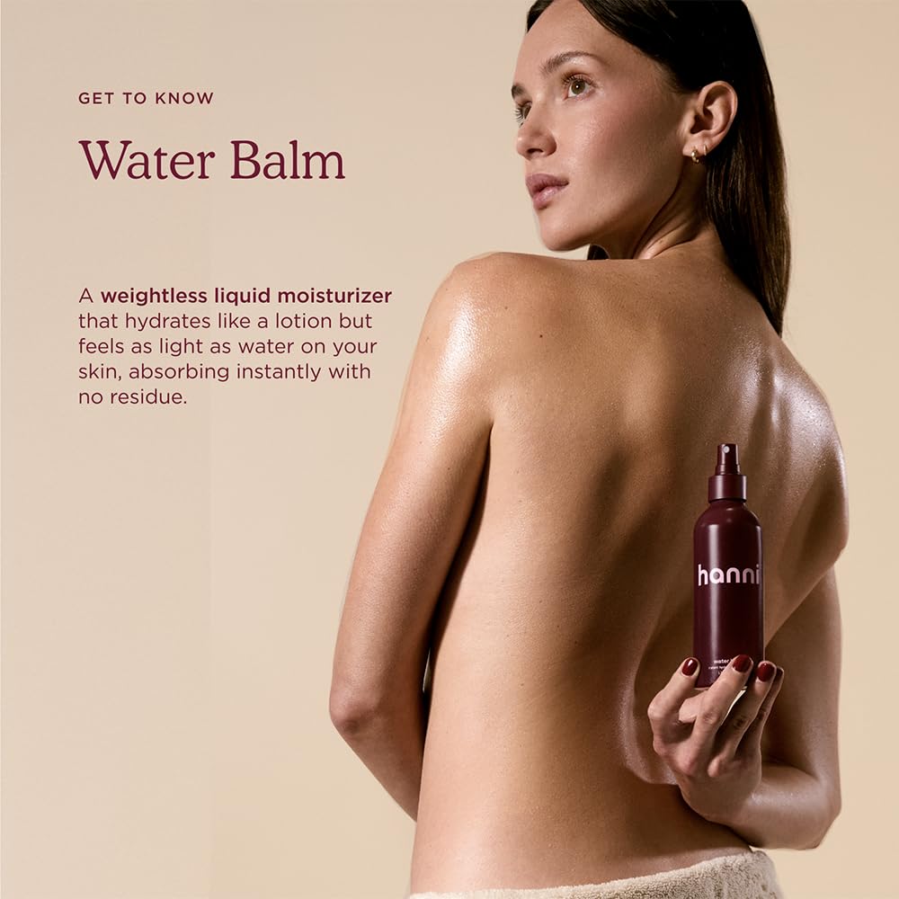 HANNI Water Balm Instant Hydration Body Mist, 200 mL / 6.76 fl oz