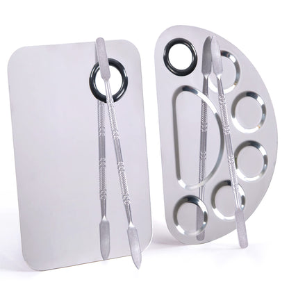 Makeup Palette Cosmetic Palette Spatula, Cosmetic Makeup Mixing Palette