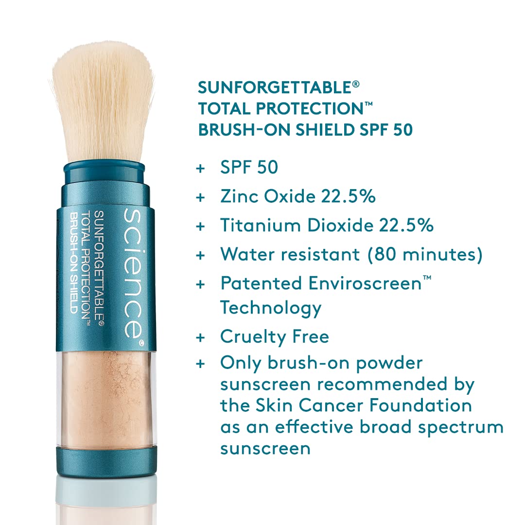 Colorescience, Total Protection Brush-On Shield, Medium, SPF 50