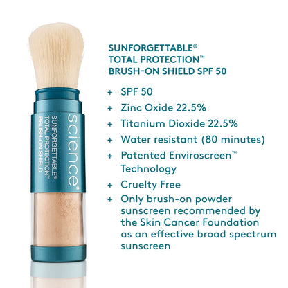 Colorescience, Total Protection Brush-On Shield, Medium, SPF 50