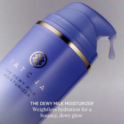 TATCHA The Dewy Milk Moisturizer, Oil-Balancing Cream with Zinc Hyaluronate