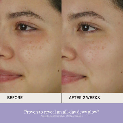 TATCHA The Dewy Milk Moisturizer, Oil-Balancing Cream with Zinc Hyaluronate