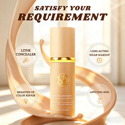 Color Changing Foundation, Foundation 4 in 1, 30g