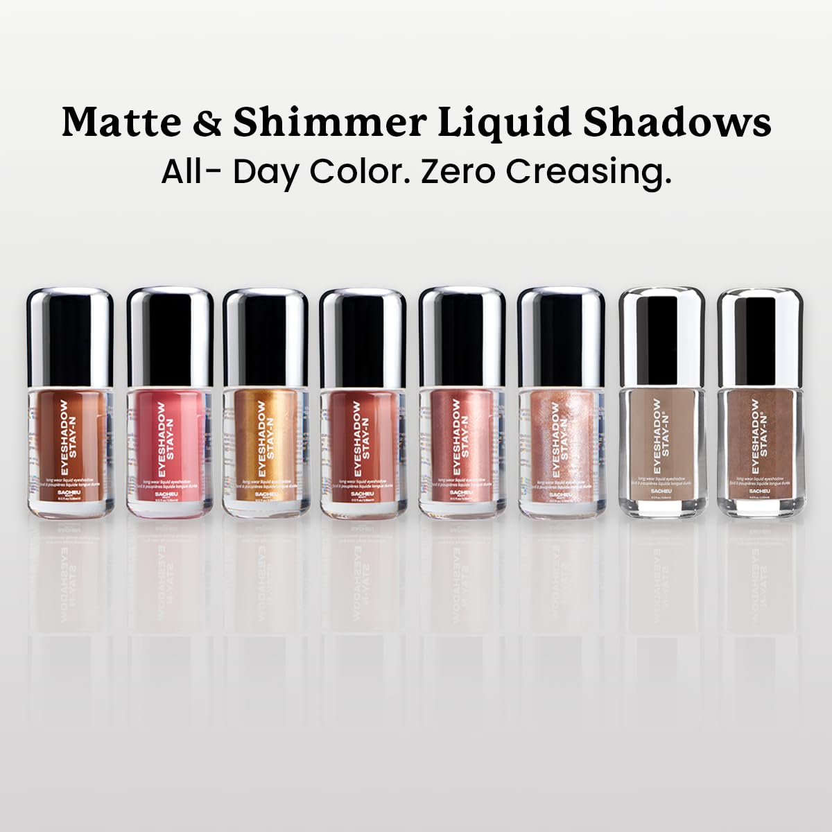 Sacheu Liquid Eyeshadow STAY-N, Buildable & Blendable, Shu-ggah