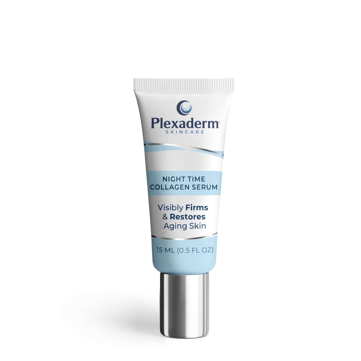 Plexaderm Night Time Collagen Serum - Overnight Skin Renewal Formula, 15mL