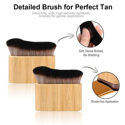 2 in 1 Self Tanning Mitt Kit,Self Tanner Mitt Applicator,Tanning Brush