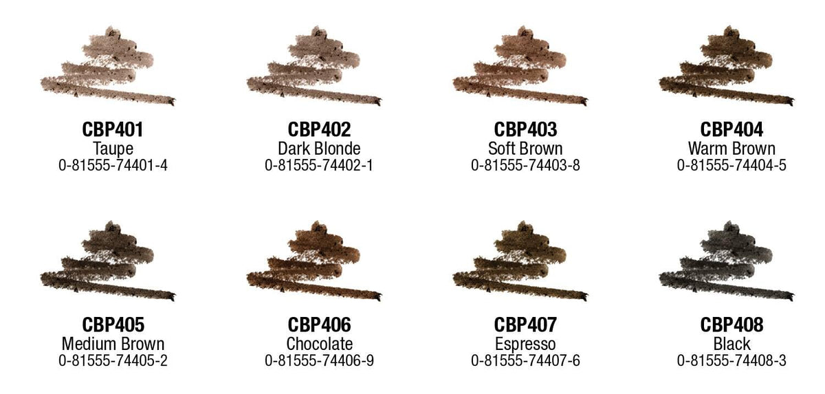 L.A. COLORS Browie Wowie Brow Pencil, Black CBP408