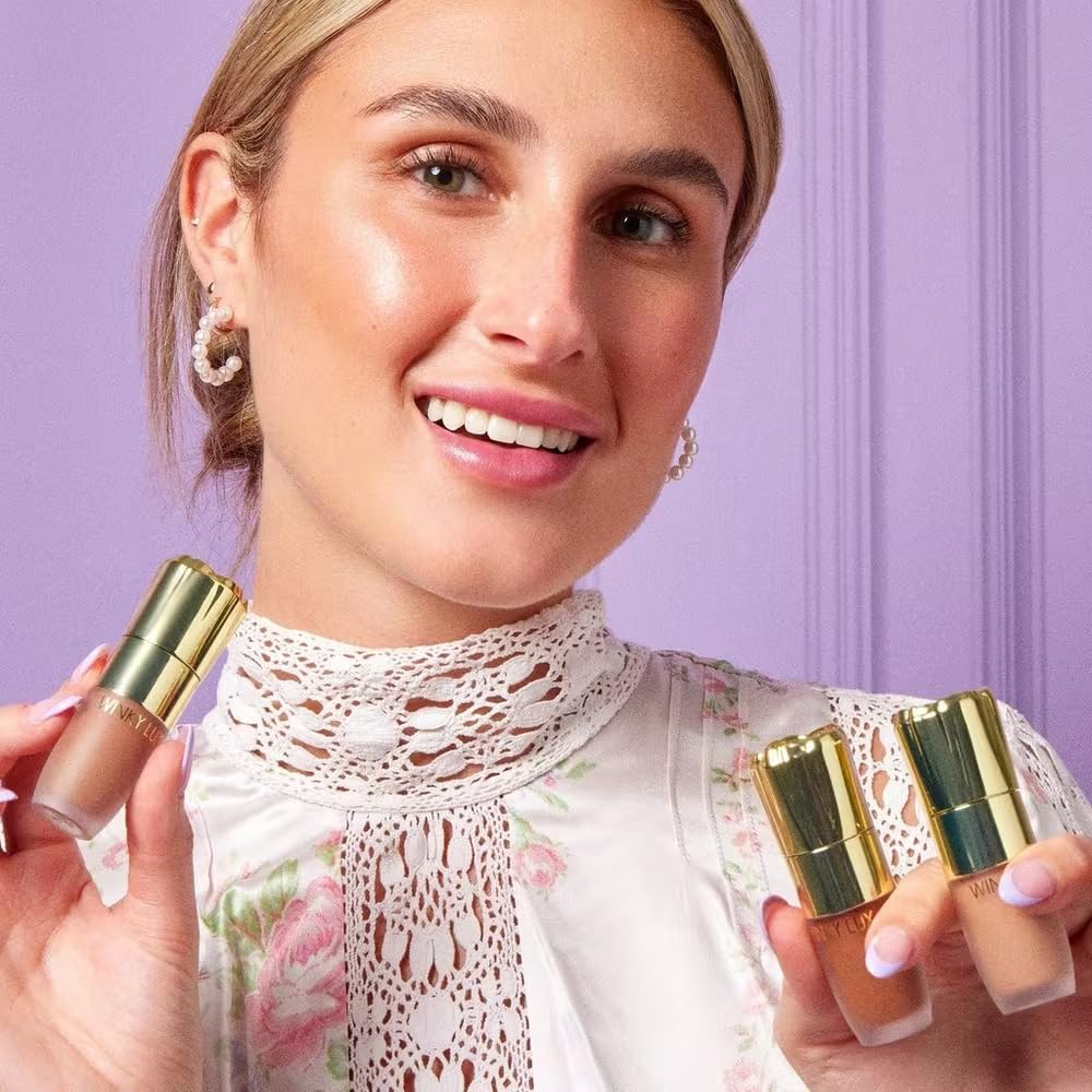 WINKY LUX Cheeky Rose Liquid Sculpt - Amalfi, High-Pigment Light Tan