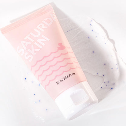 Saturday Skin Face Peeling Gel - Fruit Enzyme Exfoliating Scrub, 2.53 fl oz
