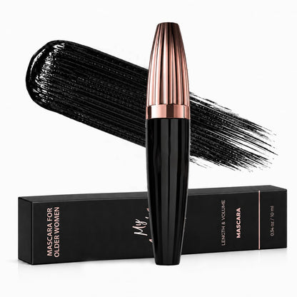 Mascara For Older Women 60 Plus, My Amazing Lashes Mascara black, Volume and Length, Natural Lengthening and Thick, Smudge-Proof,No Clumping, Instantly Create The Look of Lash Extensions, (1PCS)