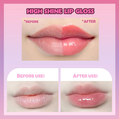 Minnie Mouse Lip Gloss Set, 12-Piece Plant-Based, Ages 3+