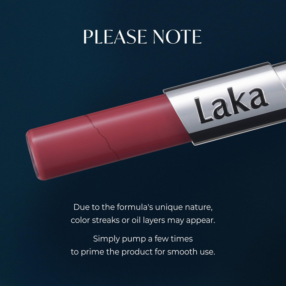 Laka Perfect Twin Lip - Dual-Ended Matte Liquid Lipstick & Clear Gloss | Transfer Proof Color | High Pigmented Lightweight Non-Sticky | Korean Makeup | #904 City Pink (Muted Cool Pink), 0.31oz