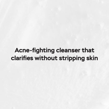 DRMTLGY Acne Cleanser - Oil-Free Salicylic Acid Cleanser & Face Wash for Acne Prone Skin