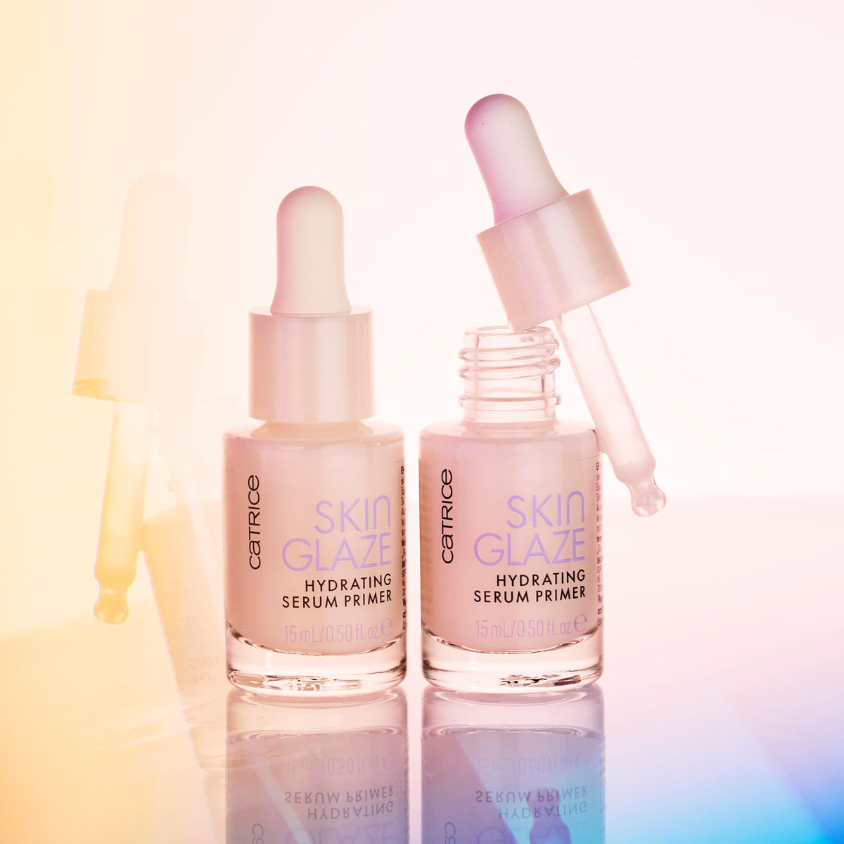 Catrice Skin Glaze Hydrating Serum Primer, Glass Skin, Non-Greasy & Dewy