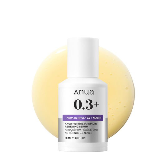 Anua Retinol Serum for Smooth & Renewed Texture, 1.01 fl oz