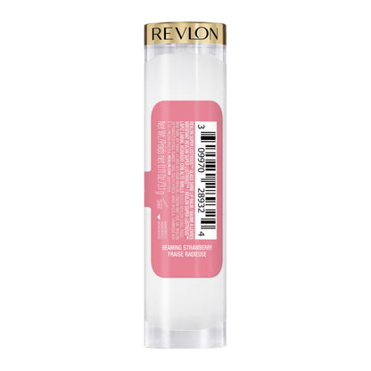 REVLON Super Lustrous Glass Shine Balm, 018 Beaming Strawberry, 0.11 oz