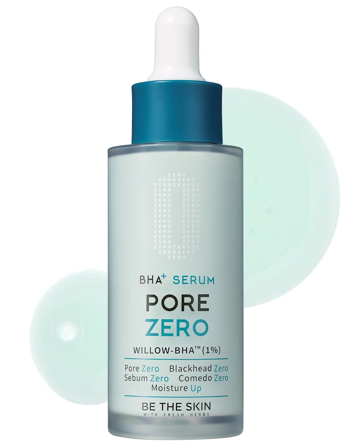 BE THE SKIN Pore Zero BHA Serum for Blackheads, AHA + Cica, 1.01 fl oz