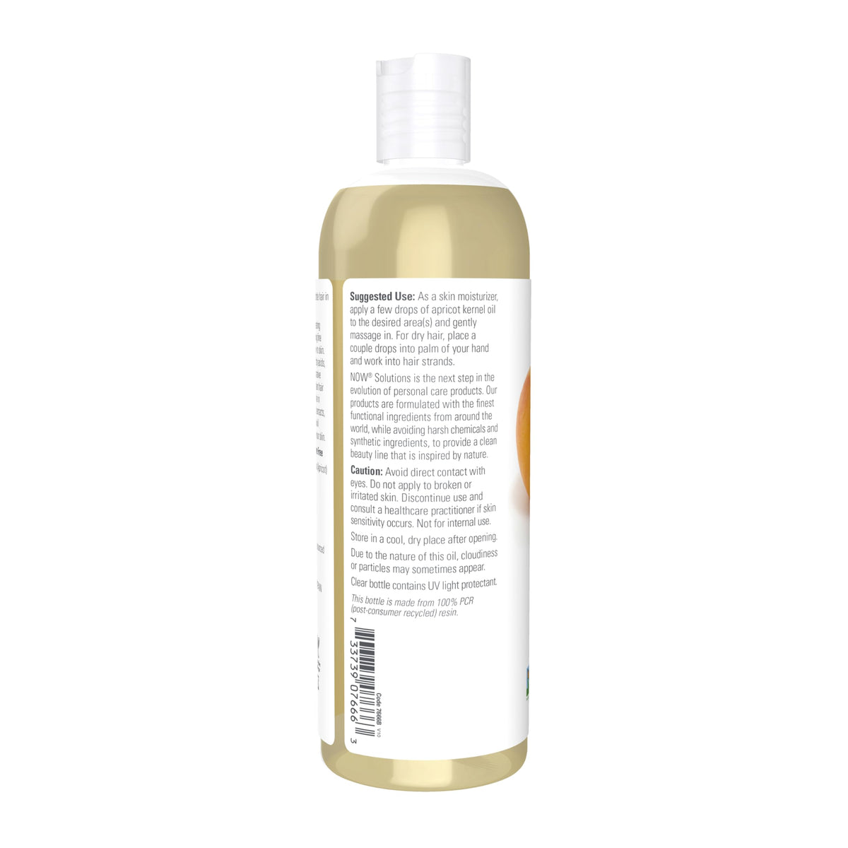 NOW Solutions, Apricot Kernel Oil, Hair Moisturizer & Skin Oil, 16 fl. oz