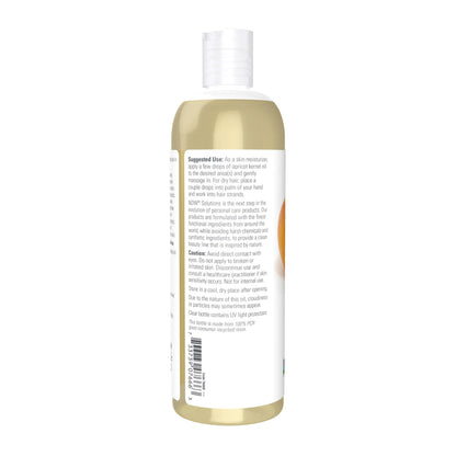 NOW Solutions, Apricot Kernel Oil, Hair Moisturizer & Skin Oil, 16 fl. oz