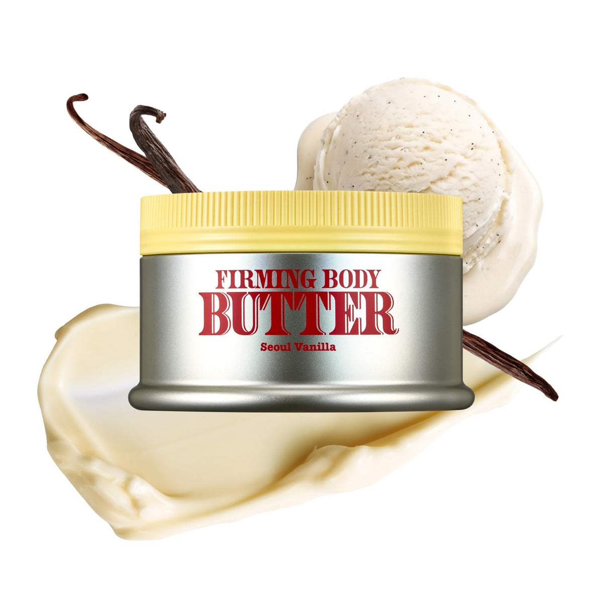 Knock Firming Body Butter, Deep Moisturizer, Gourmand Scent