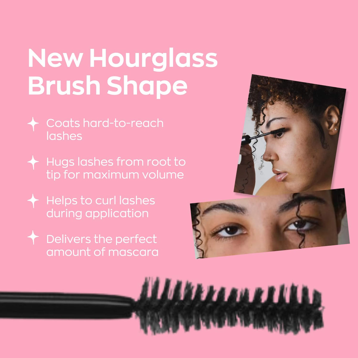 Elizabeth Mott Black Volumizing Mascara, 8ml