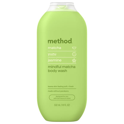method Body Wash, Mindful Matcha, 18 fl oz