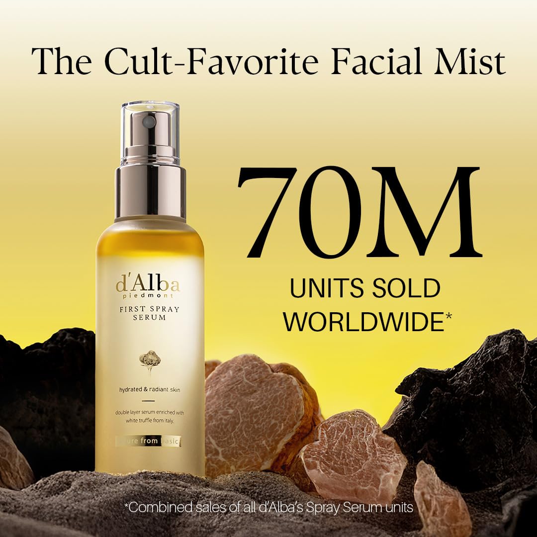 d'alba Piedmont Italian White Truffle First Spray Serum (3.38 fl oz)