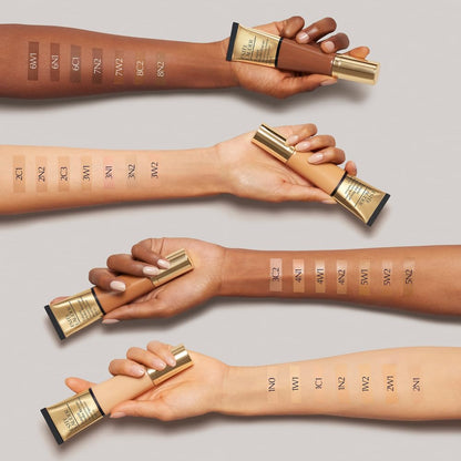 Estée Lauder Futurist Hydra Rescue Moisturizing Foundation Makeup SPF 45 for a 12-Hour Glow, 1.2 Fl Oz, 2N1 Desert Beige