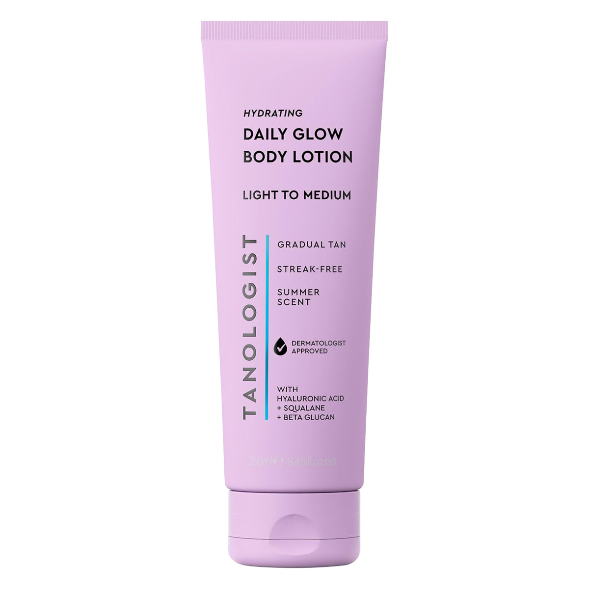 Tanologist Hydrating Daily Glow Body Lotion, Light/Medium, 8.45 fl oz