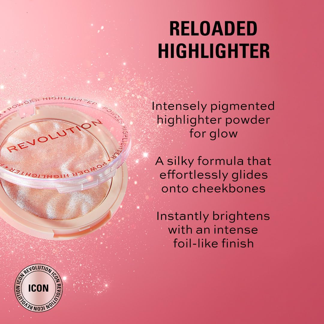 Revolution Reloaded Pressed Powder Highlighter, Dare to Divulge
