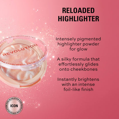 Revolution Reloaded Pressed Powder Highlighter, Dare to Divulge