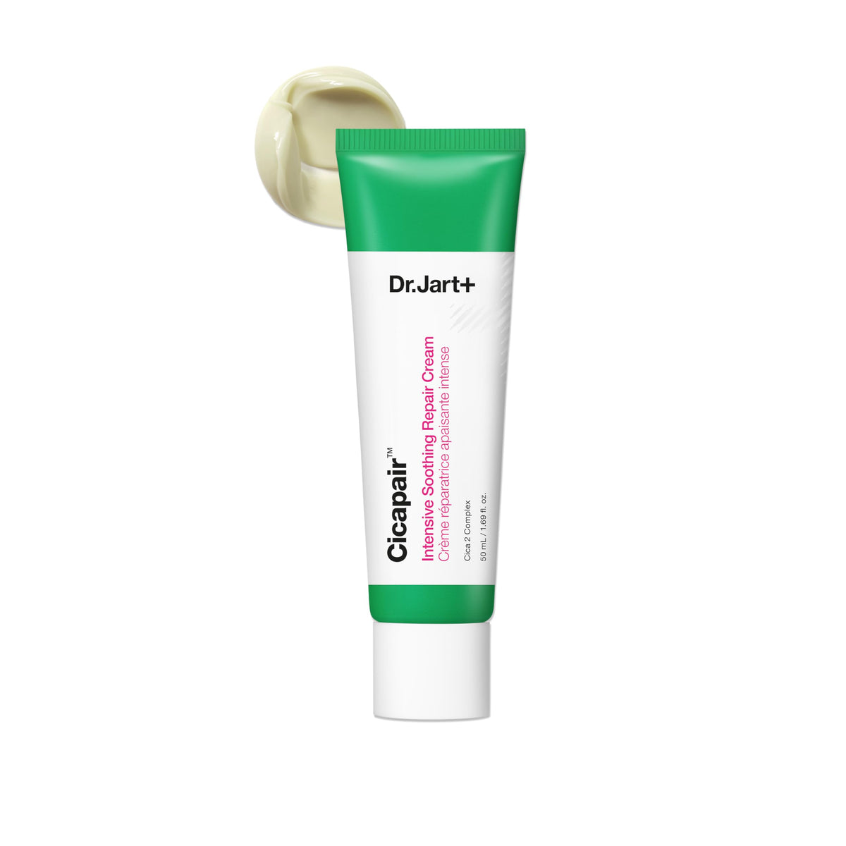 Dr.Jart+ Cicapair Sensitive Skin Korean Face Moisturizer for Redness and Barrier Repair with Centella Asiatica | Korean Skin Care | Travel Size, 0.51 Fl Oz