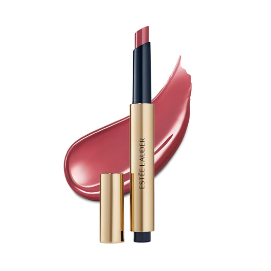 Estée Lauder Pure Color Melt-On Glosstick for Lips | Plumping & Moisturizing Lip Gloss, 156 Melted Rose