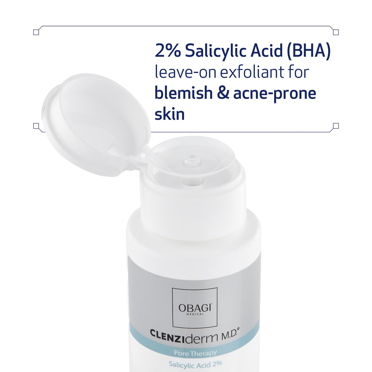 Obagi Medical CLENZIderm M.D. Pore Therapy Acne Treatment, 2% Salicylic Acid Facial Toner for Oily Acne Prone Skin, 5 Fl Oz