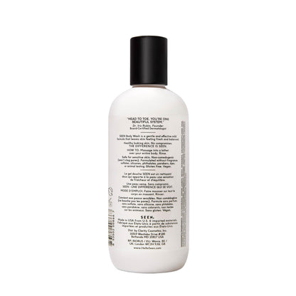 SEEN Body Wash, Fragrance Free - Non-Comedogenic & Non-Irritating Body Wash- Dermatologist-Developed - Safe for Sensitive, Eczema & Acne Prone Skin