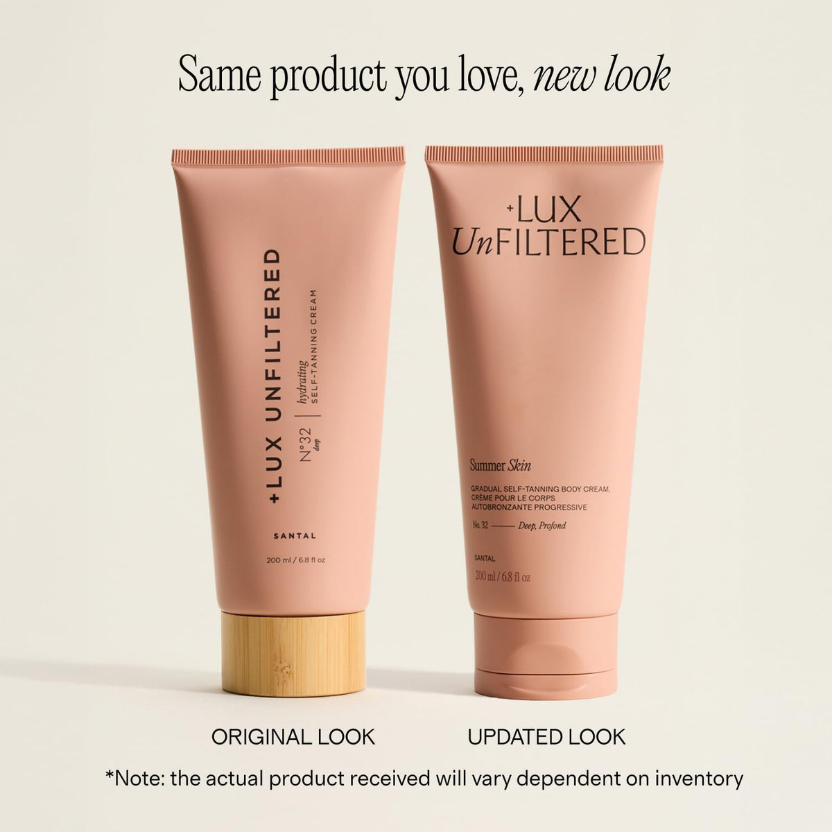 + Lux Unfiltered - Summer Skin Deep Gradual Self Tanner - Santal