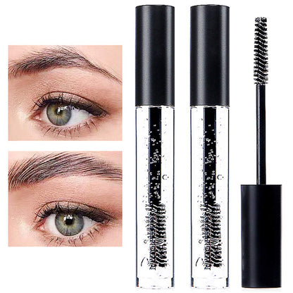 DAGEDA 2Pcs Clear Eyebrow Setting Gel, Waterproof Brow Fix Gel, Non-sticky