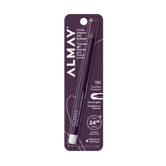 Almay All-Day Intense Gel Eyeliner, 130 Pure Plum, 0.045 oz