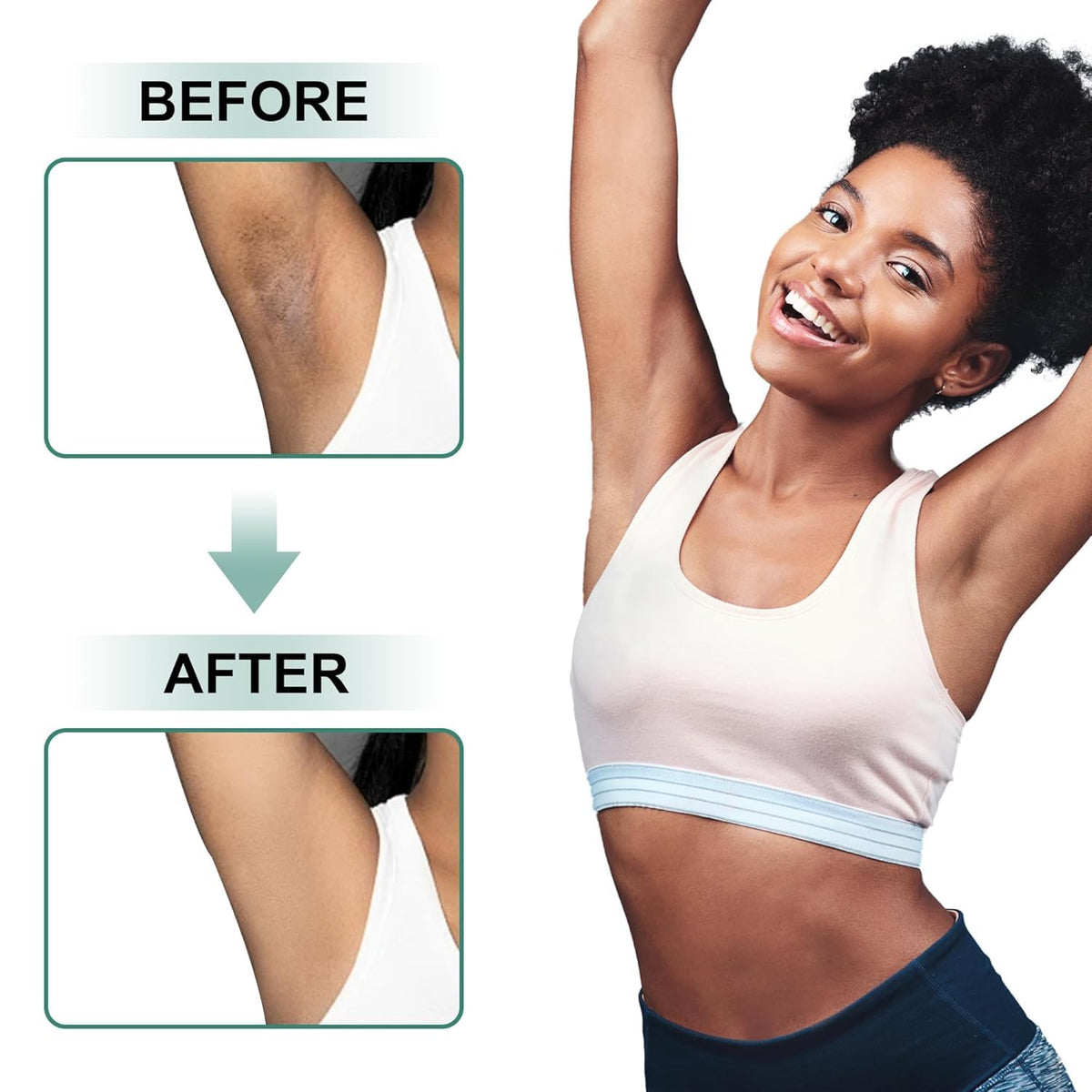 Skin Bleaching Cream for Body Intimate Areas, Private Parts, Underarm, Knees, Elbows, Inner Thigh, Bikini Area, armpit, Skin Lightening Whitening Cream Dark Spot Remover for Intimate Areas 1.7FL OZ