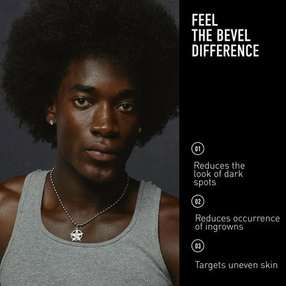 Bevel 10% Glycolic Acid Toner Pads for Face, Helps Remove Dead Skin Cells