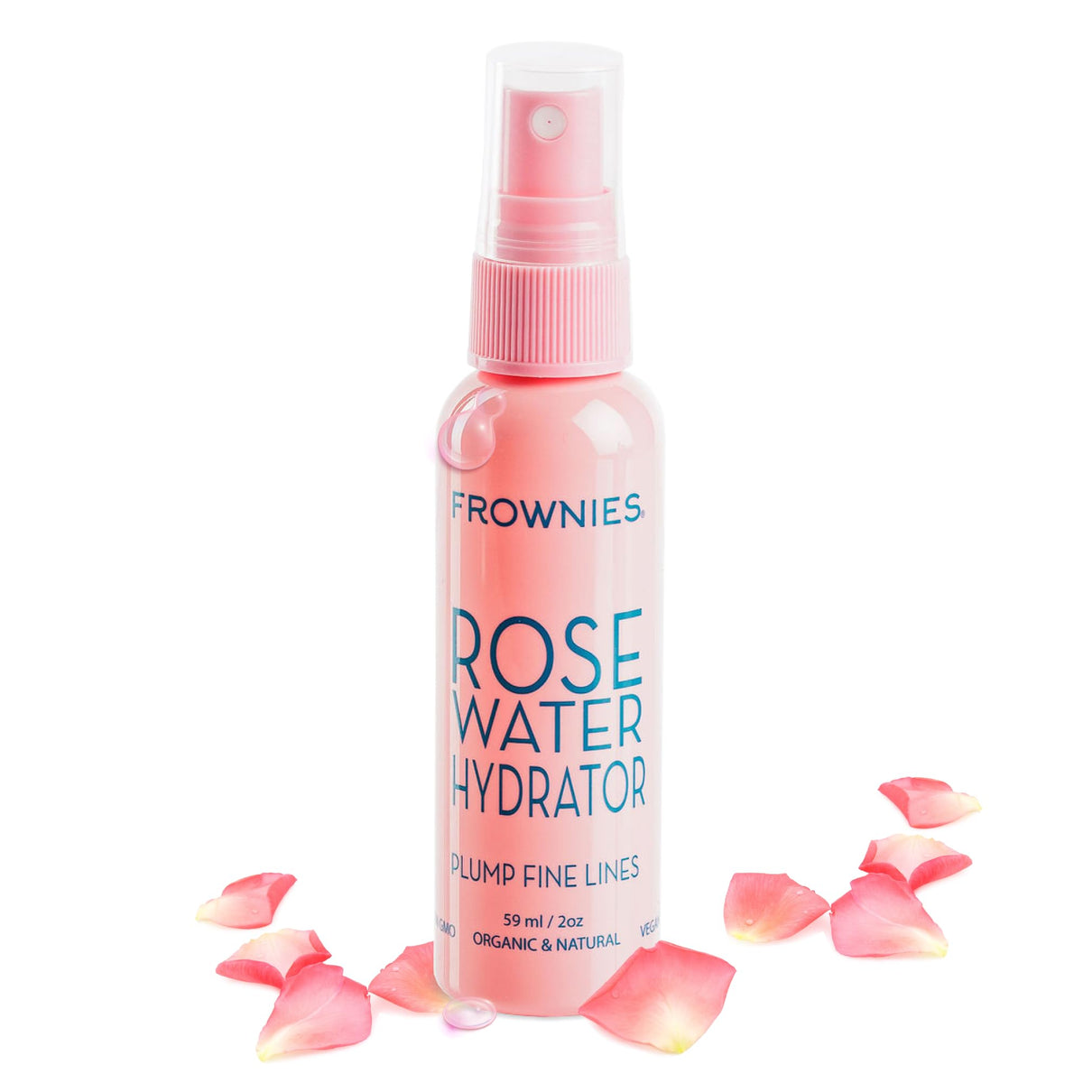 Frownies Rose Water Hydrator Spray, 2 oz