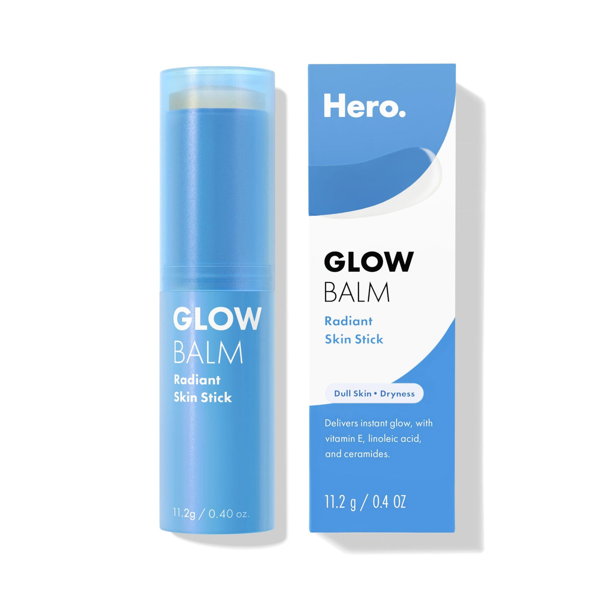 Hero Cosmetics Glow Balm Radiant Skin Stick, 0.4 Oz