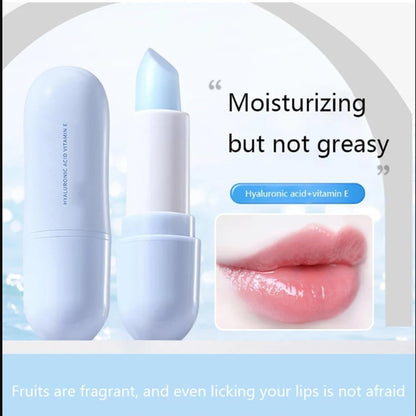 2 Pack Hyaluronic Acid Lip Balm - Refreshing Soothing Eliminate Lip Lines Lip Balm, Hydrates, Softens and Reduces Lip Lines Relieve Dryness Alcohol-Free Nourishes All Lip Skin Types