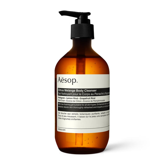 Aesop Citrus Melange Body Cleanser, Refreshing Gel Body Wash, 16.9oz