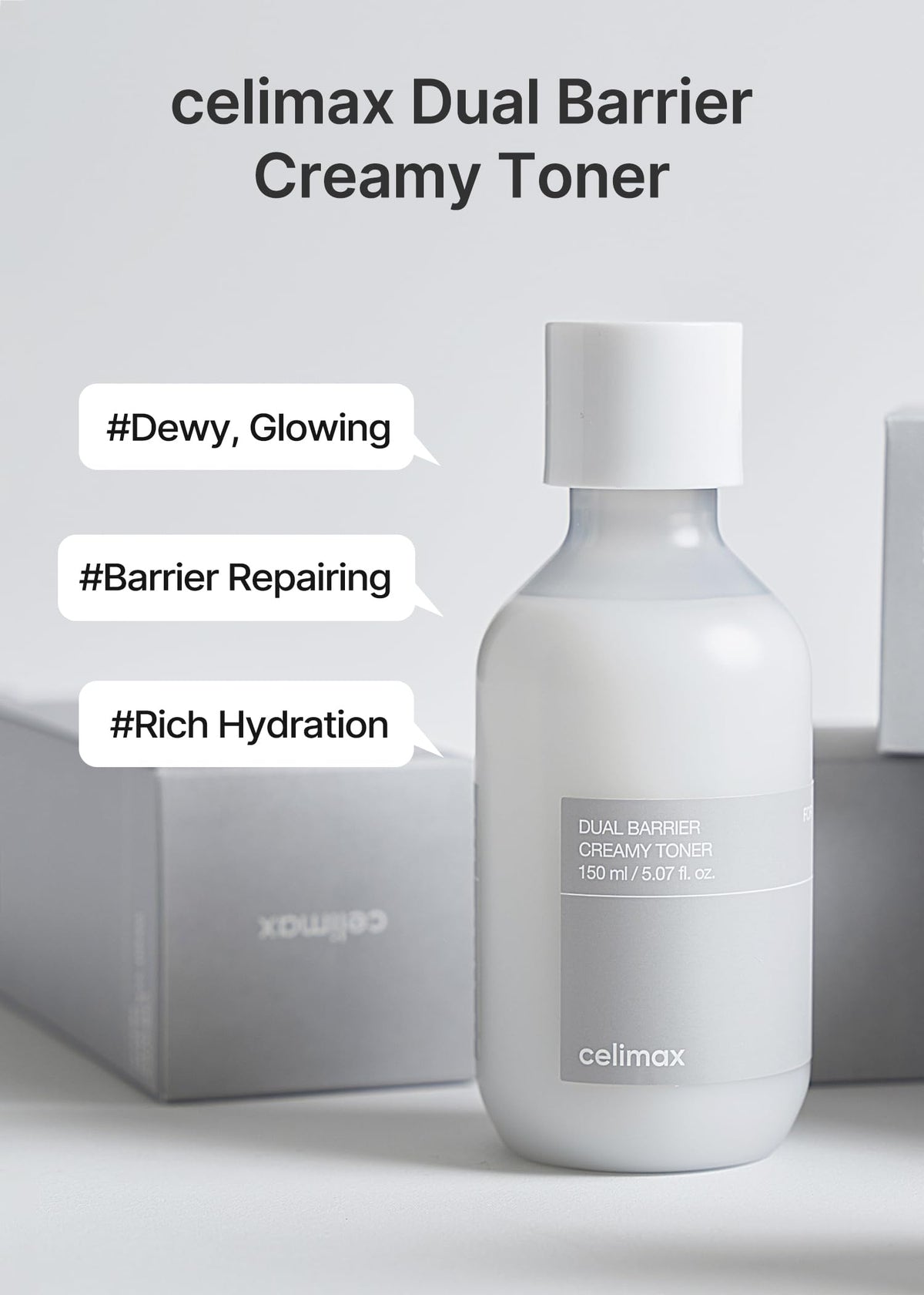 celimax Dual Barrier Creamy Toner, 5.07 fl.oz