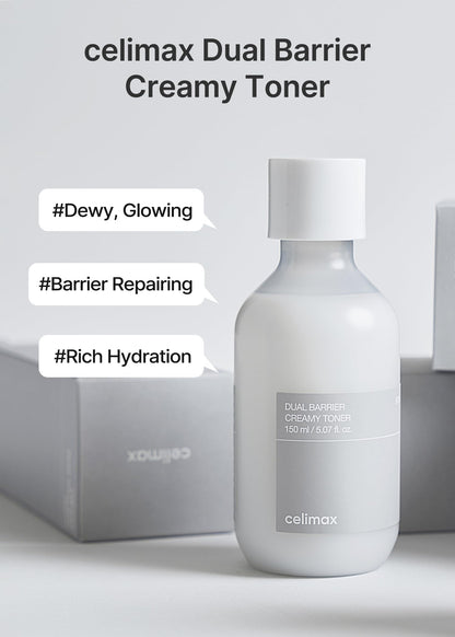 celimax Dual Barrier Creamy Toner, 5.07 fl.oz