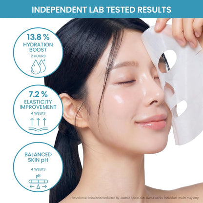 #OOTD Collagen Supreme Mask, Korean Hyaluronic Acid Face Mask,10-Pack