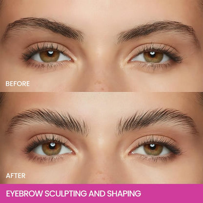 Kaely PROFESSIONAL MAKEUP Brow Glue, Clear Eyebrow Gel, Eyebrow Mascara Waterproof, gel para cejas a prueba de agua, Vegan & Cruelty-Free, 1Pcs-01 Transparent